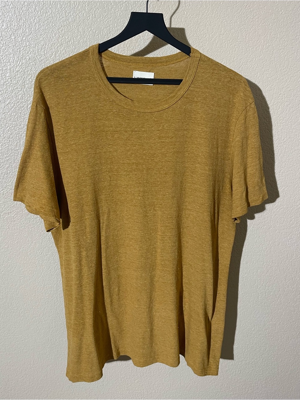 Simon Miller Mustard Short Sleeve Crew Tee